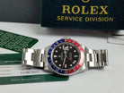Rolex 16700 X GMT-Master I Pepsi Red-Blue Quick Set Date RSC