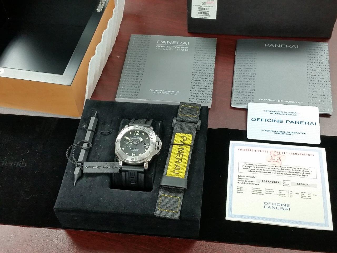 PANERAI PAM 24 Luminor Marina Submersible/Submariner L Automatic 300M