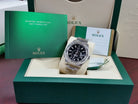 Rolex Sky-Dweller 326934 Steel Black Dial 18k Gold Fluted Bezel Brand New