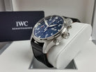IWC Schaffhausen Blue Pilot Chronograph Le Petit Prince w/Box Papers