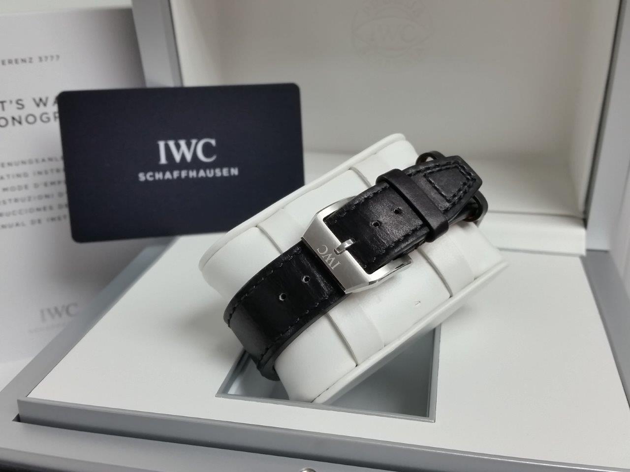 IWC Schaffhausen Blue Pilot Chronograph Le Petit Prince w/Box Papers