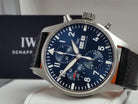 IWC Schaffhausen Blue Pilot Chronograph Le Petit Prince w/Box Papers