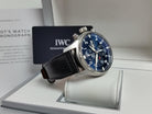 IWC Schaffhausen Blue Pilot Chronograph Le Petit Prince w/Box Papers