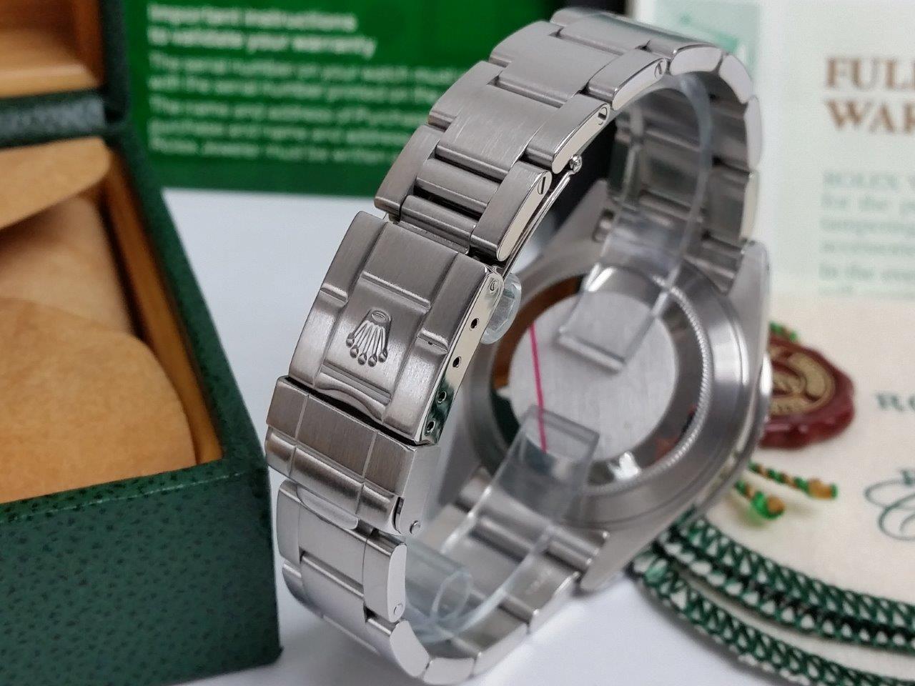 Rolex Oyster Perpetual GMT Master II COKE 16710 P Faded Serif Fat Font