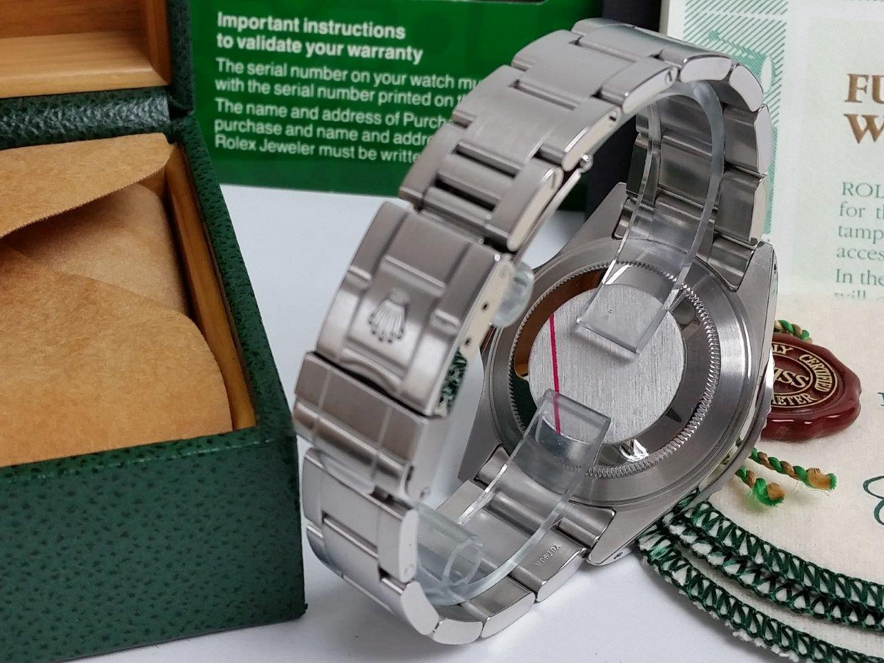 Rolex Oyster Perpetual GMT Master II COKE 16710 P Faded Serif Fat Font