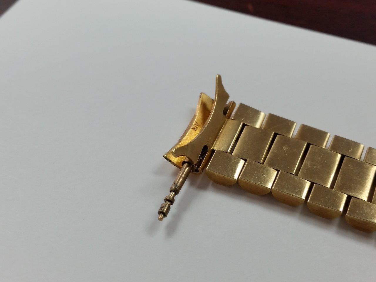 Rolex President Day-Date 18k Gold Vintage 1970s Single Quick-Set Original Mint 18038