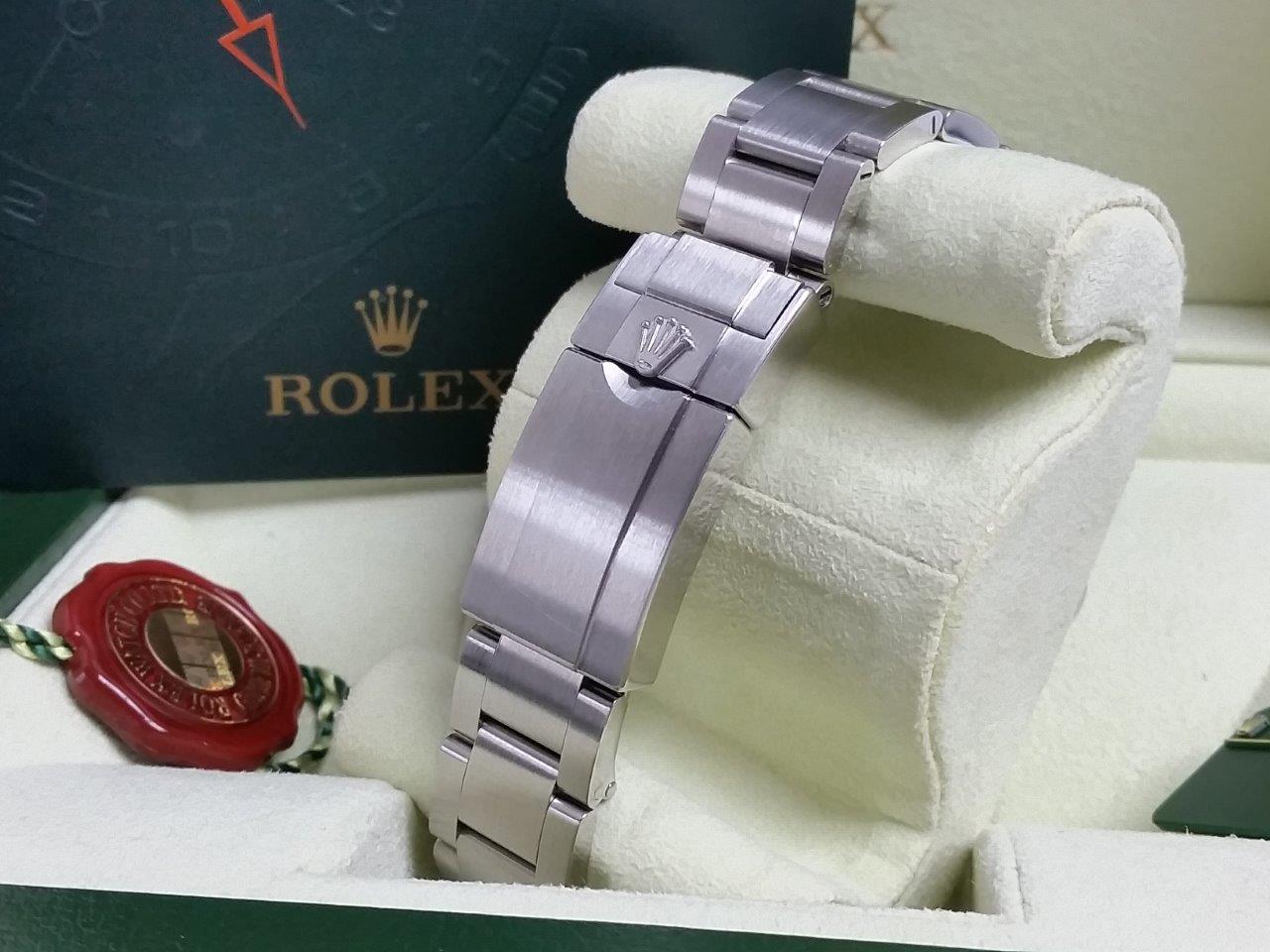 Rolex Explorer II 42mm Black Orange Hand GMT 216570 MINT Full Set