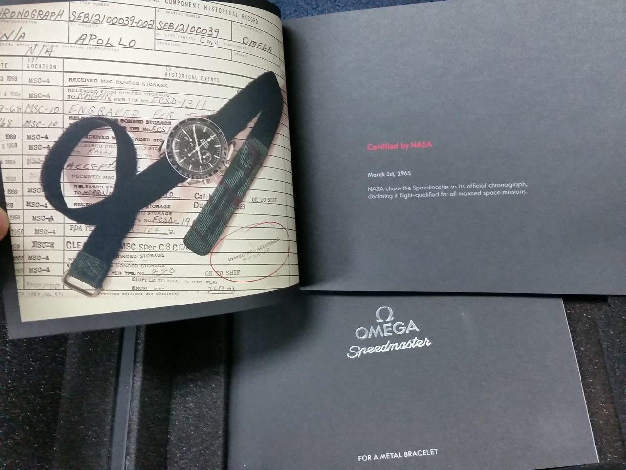 Omega SpeedMaster Professional MoonWatch 31130423001006 Bracelet 2018 Box/Papers
