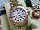 Rolex Yacht-Master 16623 V-Serial 18k Gold SS Engraved Bezel 2012 Full Set