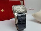 Cartier Santos Dumont W2007051 2651 Slim 18k White Gold Mechanical Hand-Wound Large 35mm