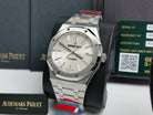 Audemars Piguet Royal Oak 15400ST Selfwinding 41mm Silver Dial New 2018 K-Serial Full Set