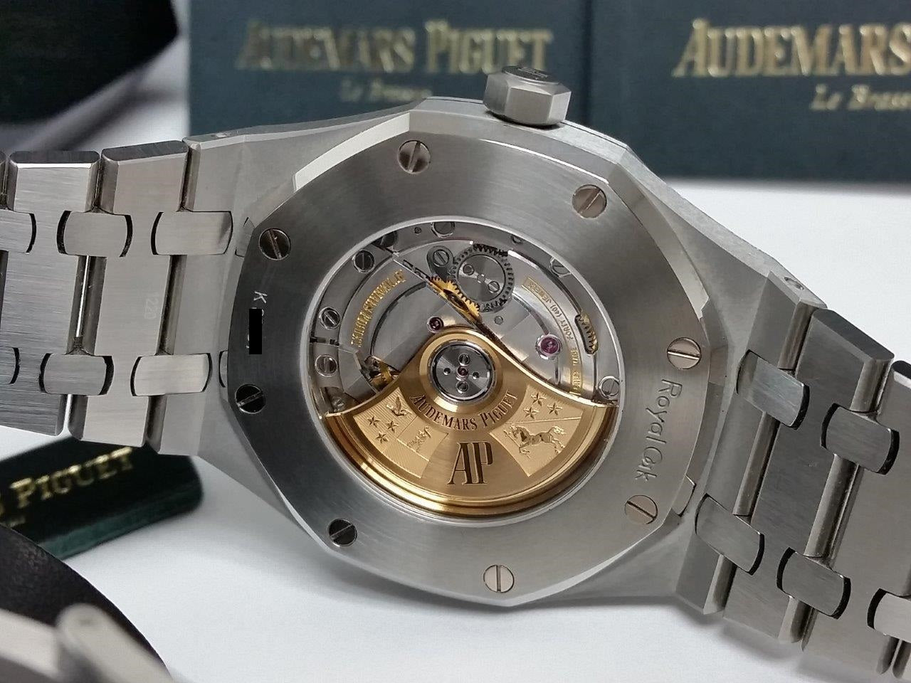 Audemars Piguet Royal Oak 15400ST Selfwinding 41mm Silver Dial New 2018 K-Serial Full Set