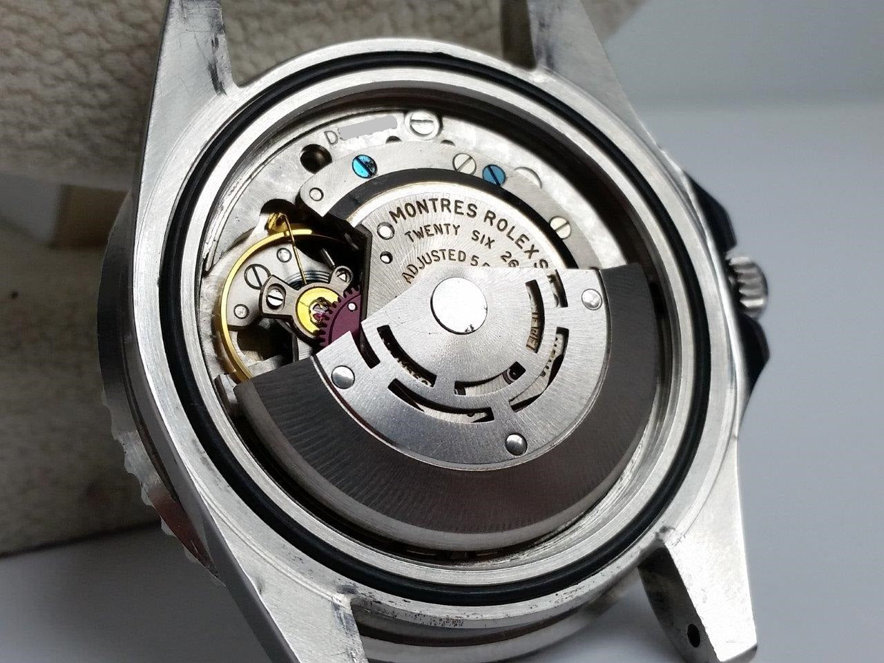 Vintage 1964 Rolex GMT-Master Pepsi 1675 Brown Patina "Fiery Rain" - Tropical Gilt Marble