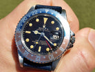 Vintage 1964 Rolex GMT-Master Pepsi 1675 Brown Patina "Fiery Rain" - Tropical Gilt Marble