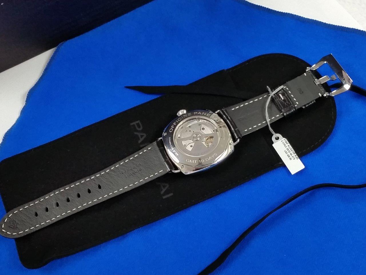 Panerai Radiomir 10 Days Power Reserve GMT am/pm Black 47mm PAM323 MINT