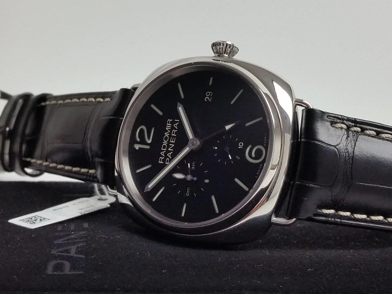 Panerai Radiomir 10 Days Power Reserve GMT am/pm Black 47mm PAM323 MINT