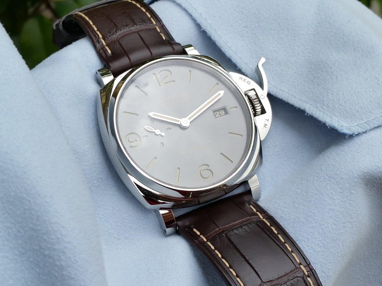 Panerai Luminor Due 3-Days PAM943 Grey Anthracite 45mm Slim 2019 NEW