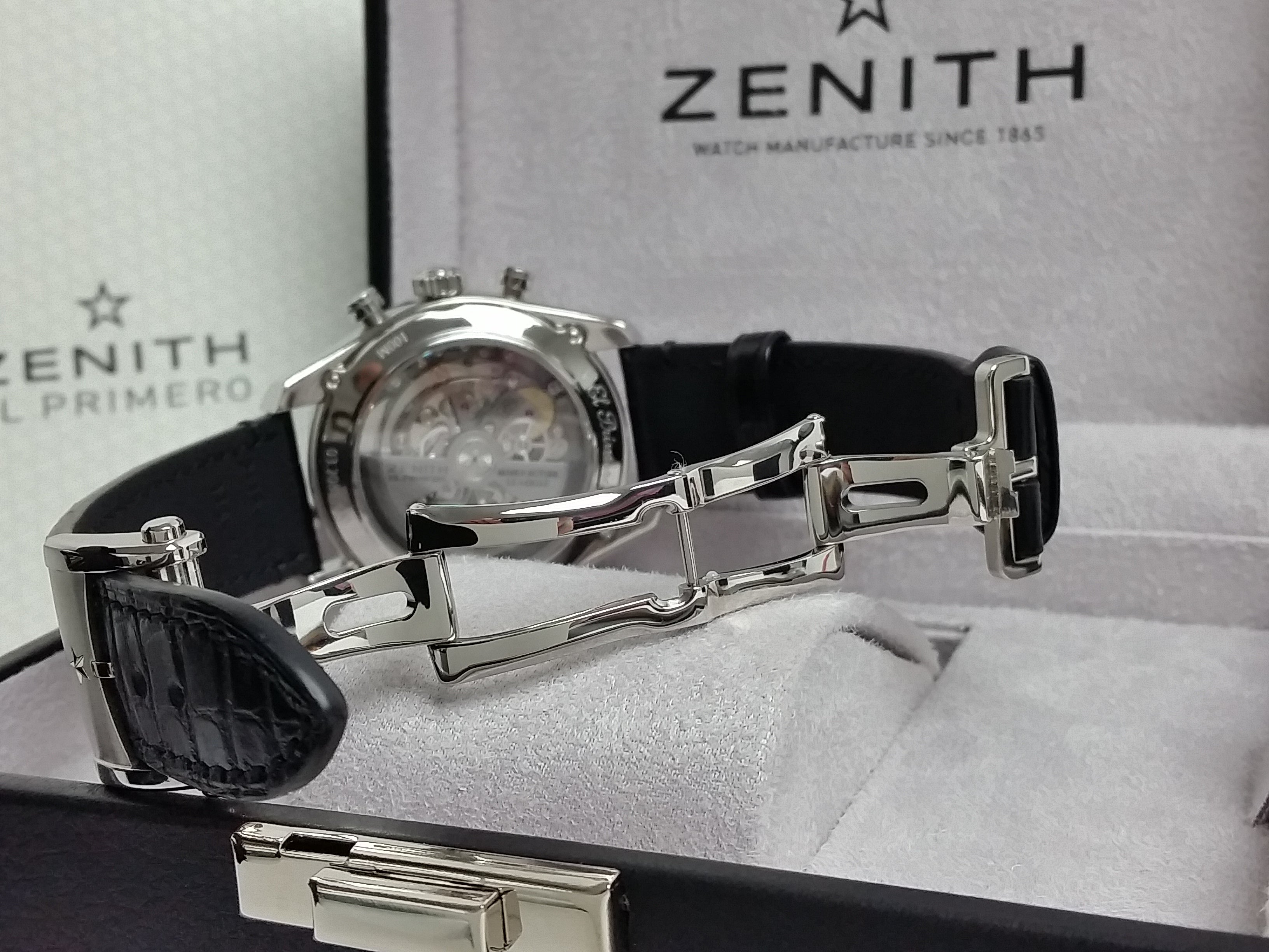 Zenith El Primero Chronomaster Fully Open SKELETON Chrono 03.2081.400/78.C813 New 2019