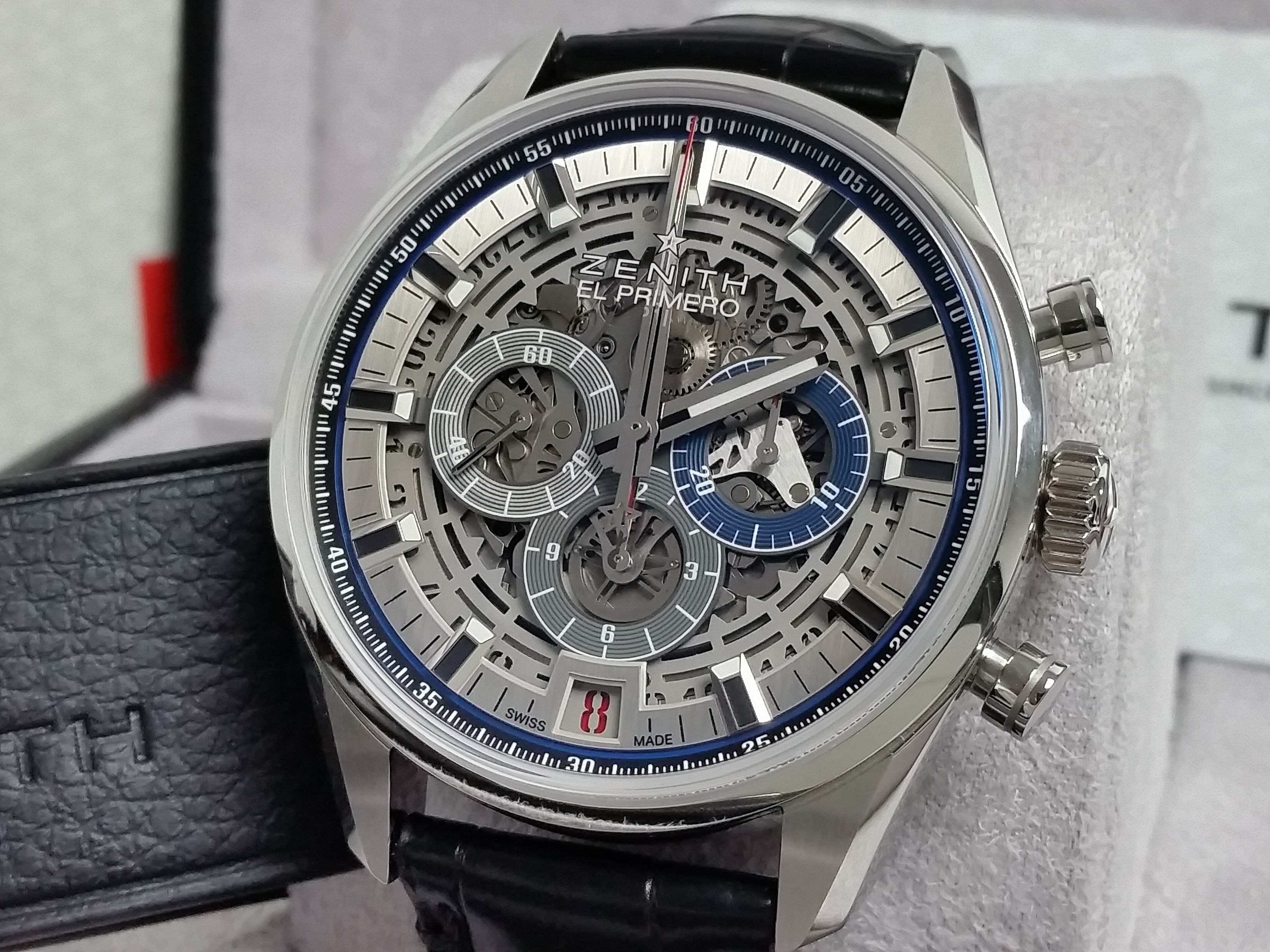 Zenith El Primero Chronomaster Fully Open SKELETON Chrono 03.2081.400/78.C813 New 2019