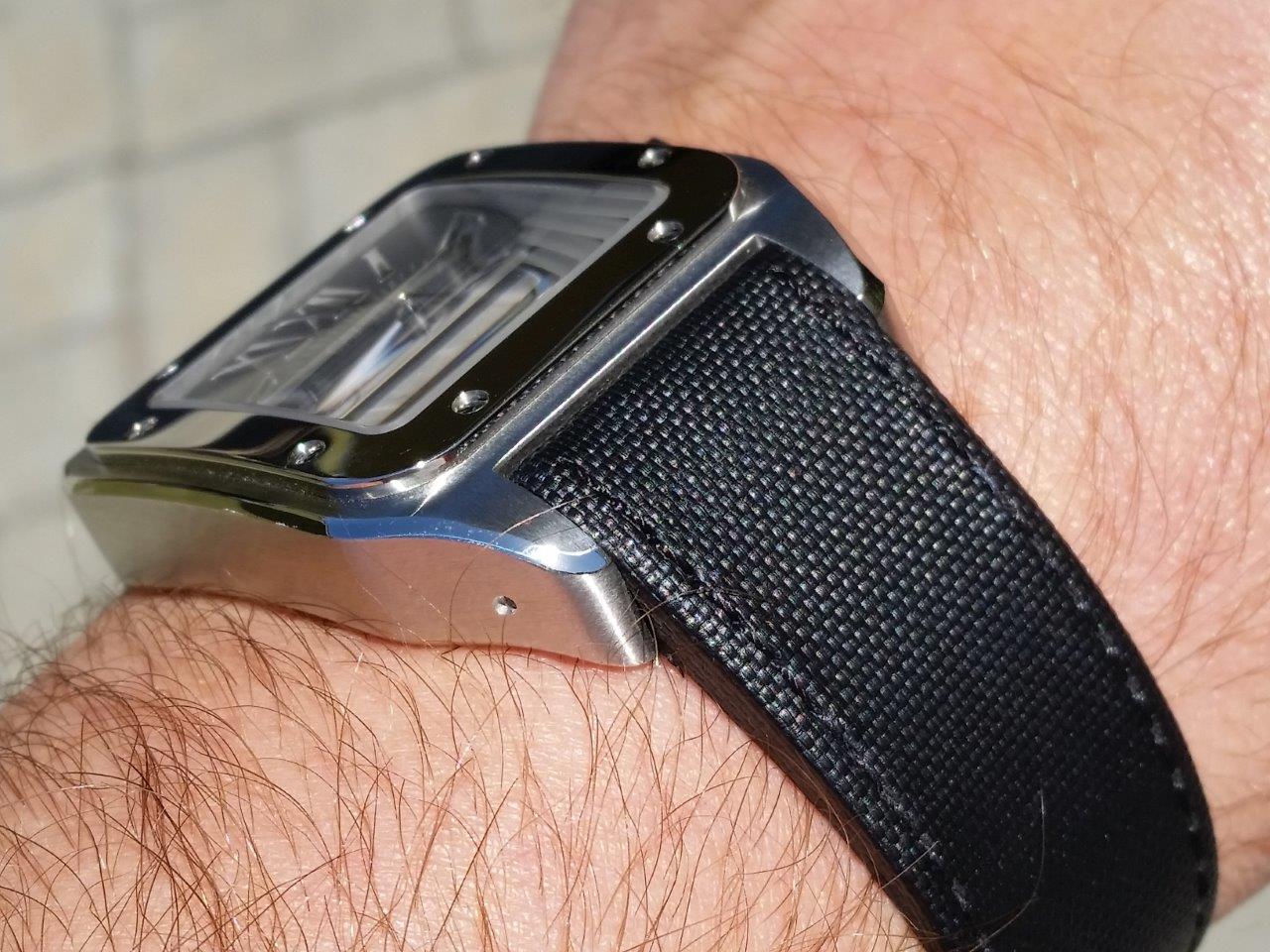 Cartier Santos 100 W20134X8 2656 Black/Gray Dial Special Limited Edition Box/Paper MINT