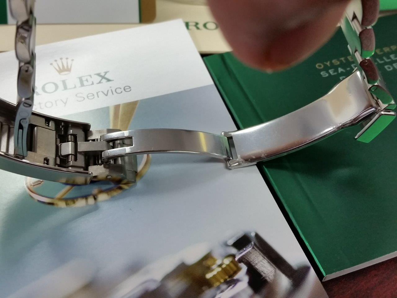 ROLEX New MKI DeepSea Sea-Dweller D-BLUE James Cameron 116660BLSO - FULL SET