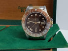 Vintage 16753 Rolex GMT-Master Quick-Set Date 18k Gold Steel Brown ROOTBEER