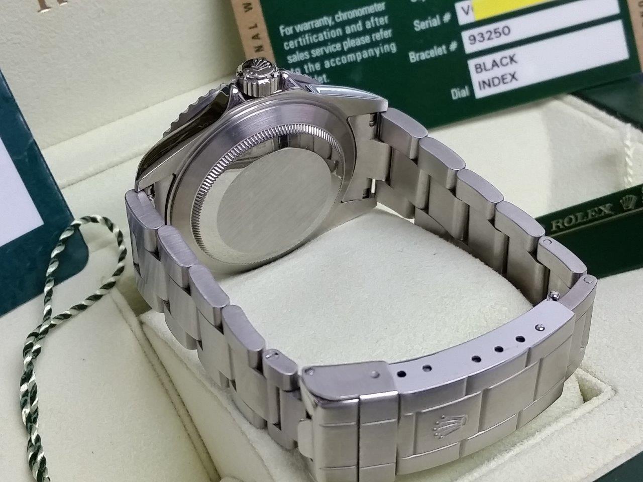 Rolex Submariner KERMIT 50 Anniversary 16610T LV V-Ser Green Bezel FULL SET + RSC