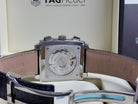 TAG Heuer Monaco Calibre 12 Chronograph Blue SS Navy Leather CAW2111.FC6183 Full Set
