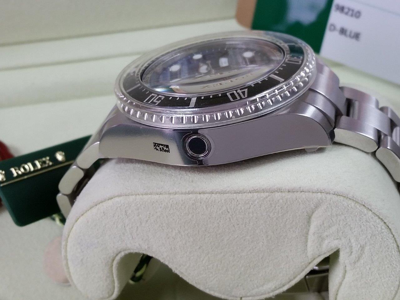 Rolex DEEPSEA SEA-DWELLER D-BLUE 116660 BL JAMES CAMERON Full Stickers/BNIB