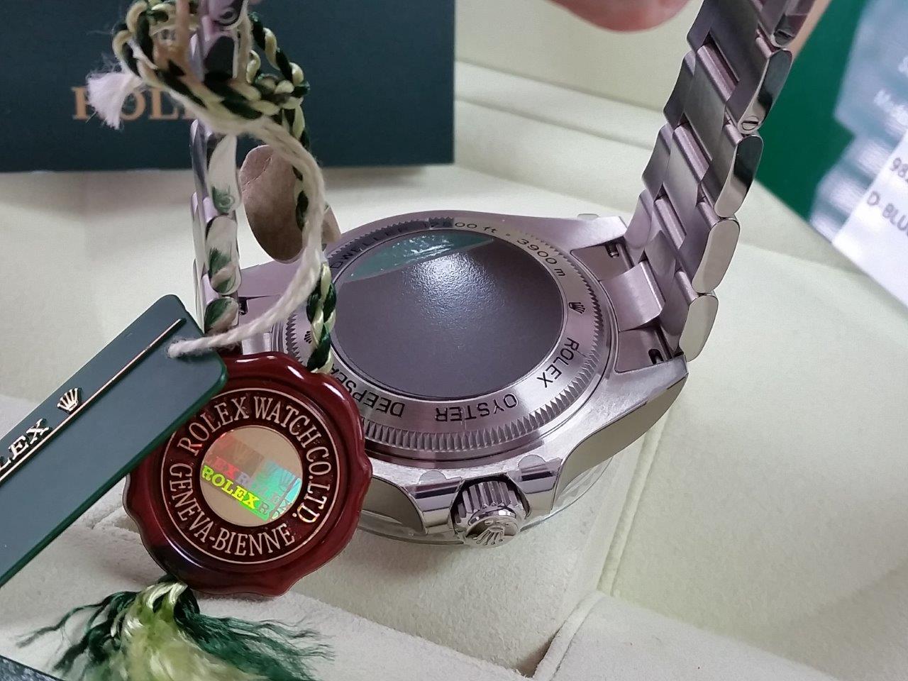 Rolex DEEPSEA SEA-DWELLER D-BLUE 116660 BL JAMES CAMERON Full Stickers/BNIB