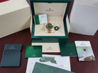 18k Gold Rolex GMT-Master II Anniversary 116718LN GREEN Full Set OPEN CARD