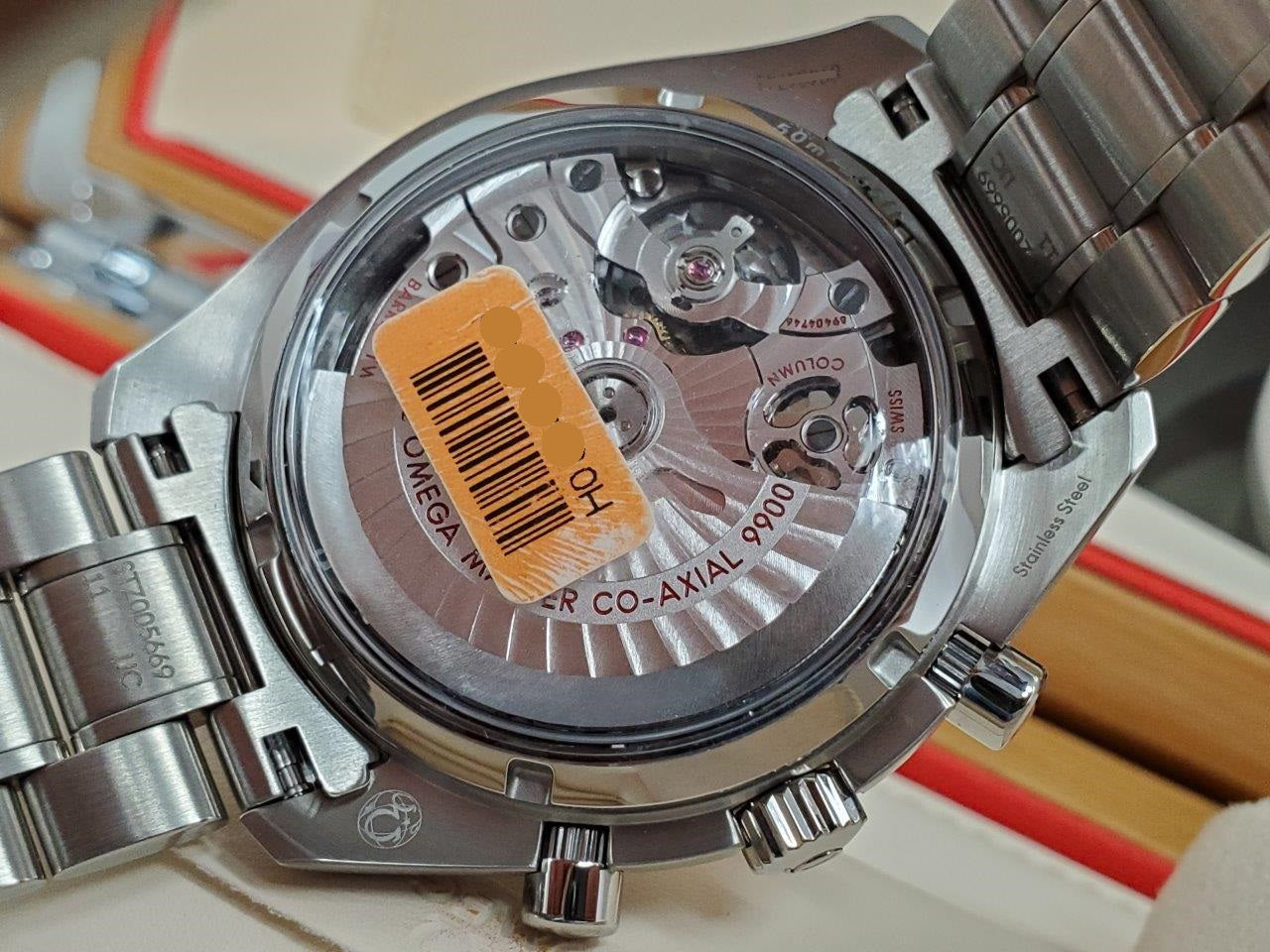 Omega SpeedMaster Racing White Tin-Tin Co Axial Chronometer 32930445104001 NEW