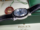 Mens Rolex Cellini Cellinium 5241/6 Glacier Blue Platinum Manual Box Papers