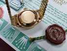 Rolex Datejust Lady-President 18k Gold Factory Diamonds 69178 Box/Papers