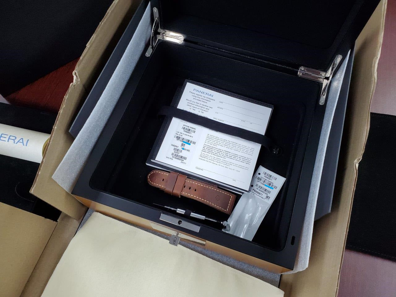 Panerai Special Editions Luminor BRONZO PAM 671 Blue Submersible 00671