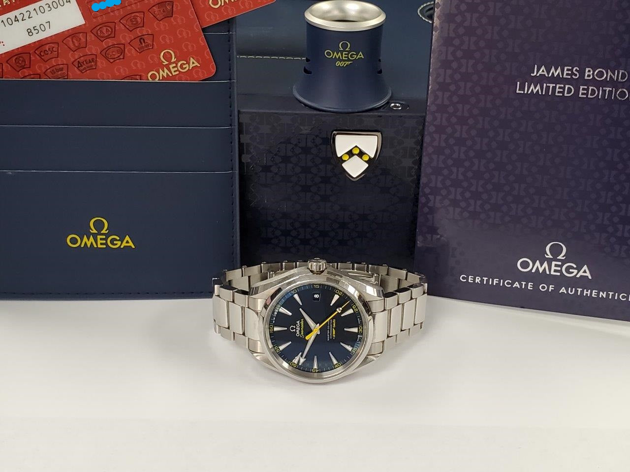 Omega Aqua Terra 23110422103004 SeaMaster SPECTRE Limited Edition JAMES BOND 007