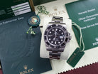 Rolex Submariner Date 300M Black SS Ceramic Watch
