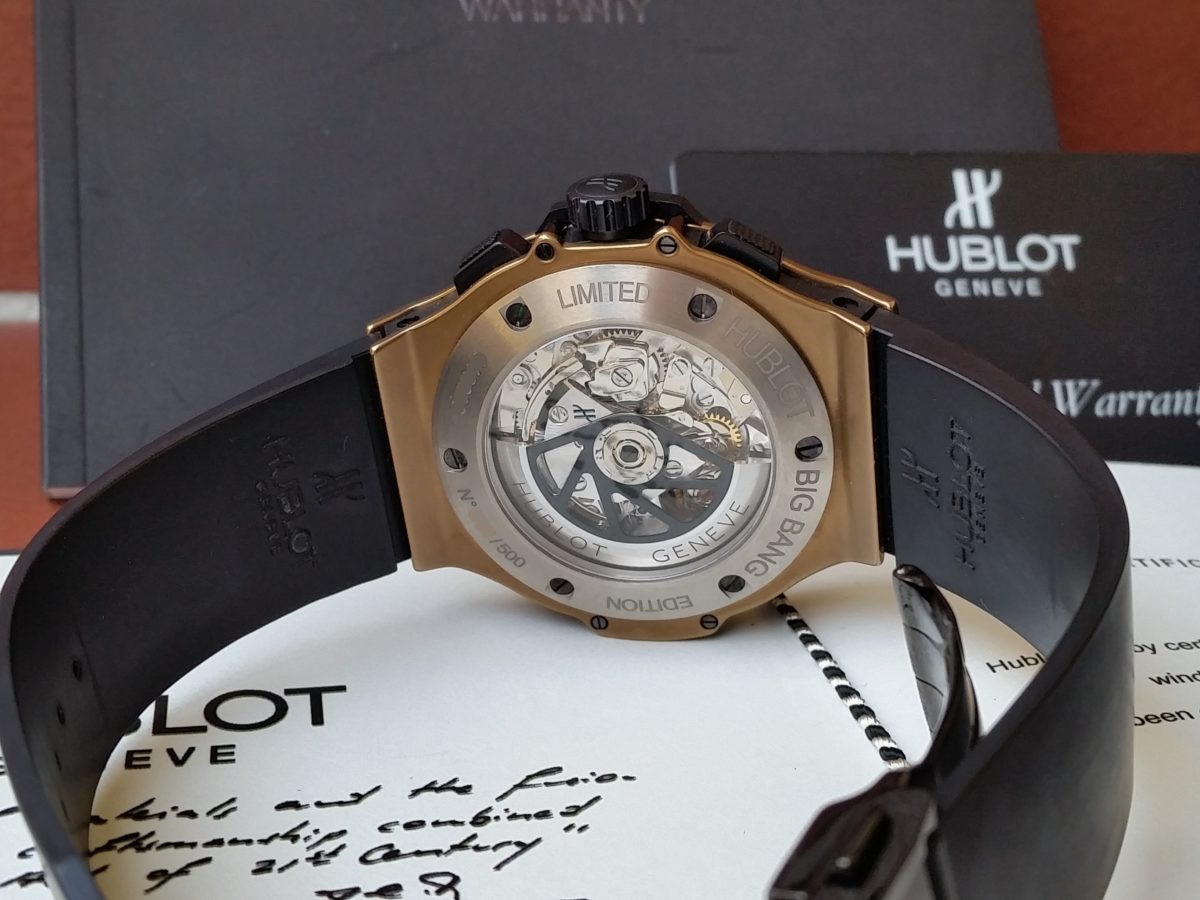HUBLOT 303.BI.1190.RX Bronze Big Bang “BULLET BANG” Cermet