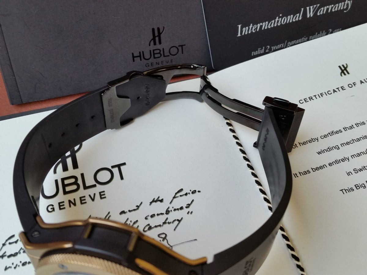 HUBLOT 303.BI.1190.RX Bronze Big Bang “BULLET BANG” Cermet