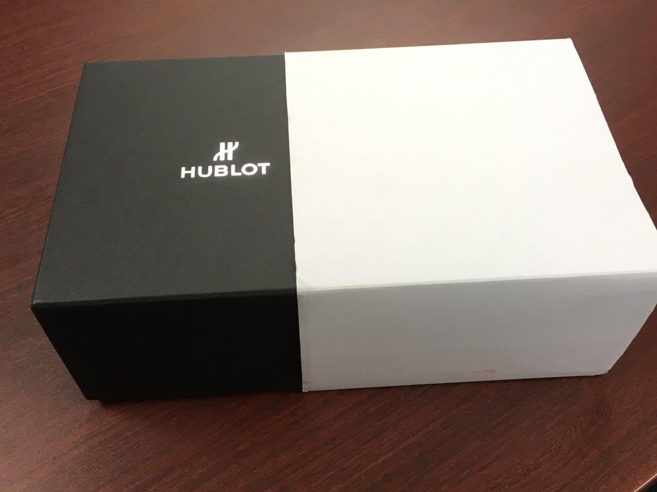 Hublot Big Bang 44 Steel-Ceramic Bezel Carbon Fiber 301.SB.131.RX Box/Papers MINT