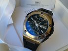 IWC Ingenieur Split Second double Chronograph titanium rubber