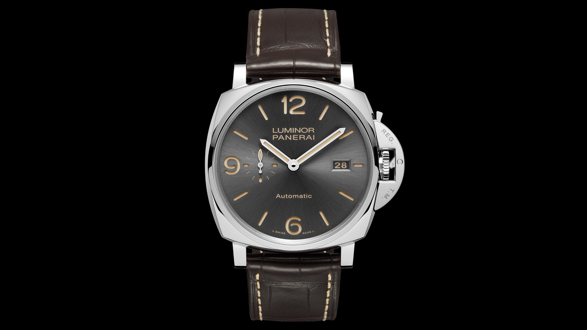 Panerai Luminor Due 3-Days PAM943 Grey Anthracite 45mm Slim 2019 NEW