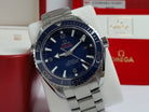 Omega Seamaster 600m Planet Ocean Blue Liquid Metal titanium 45mm