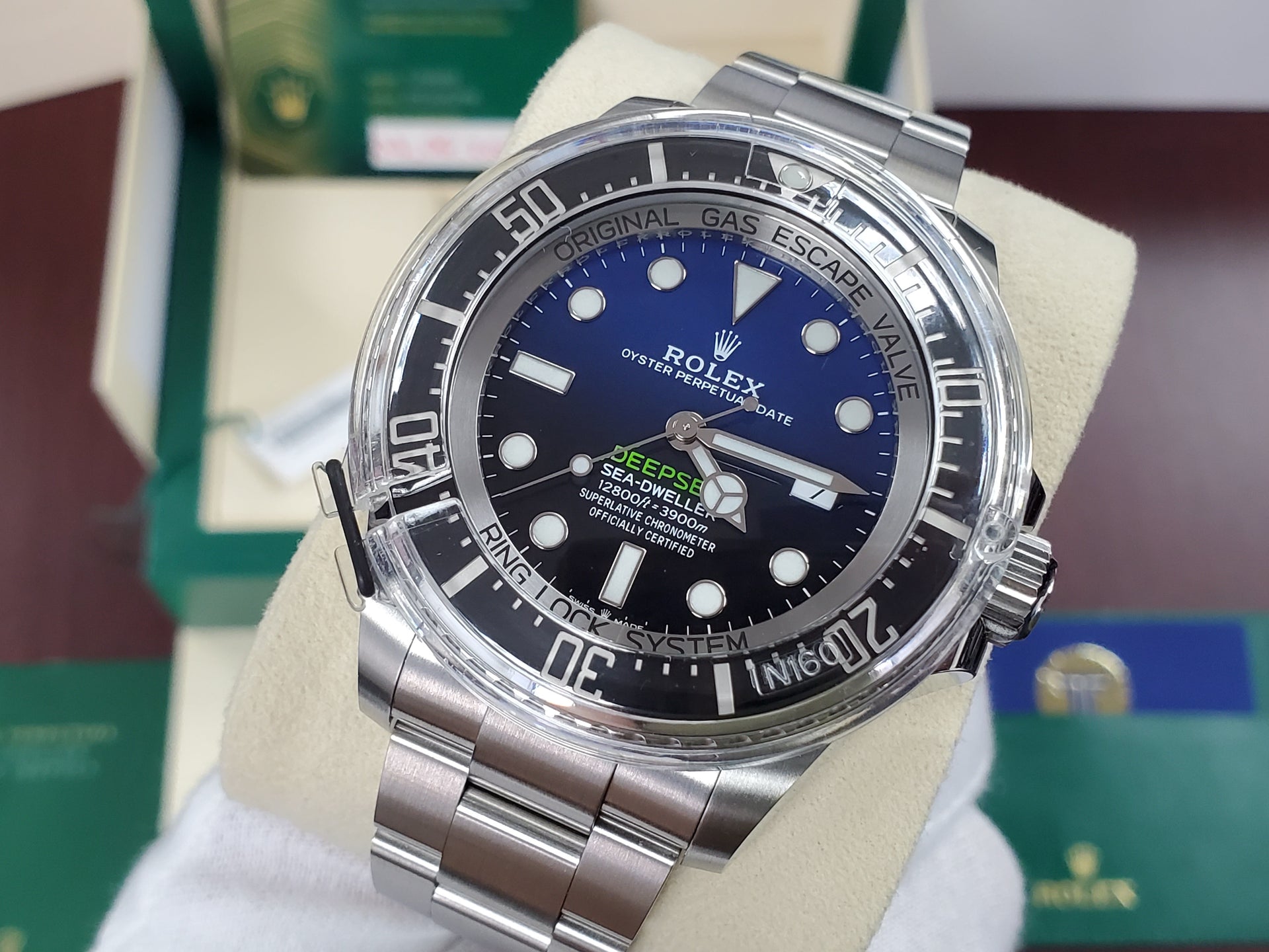 Watch Deepsea Blue 126660 Pre-owned Rolex Deepsea D-Blue Sea