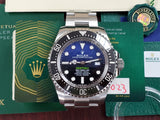 Rolex Deepsea D-Blue Sea-Dweller James Cameron Discontinued 126660 Last Batch Full Set