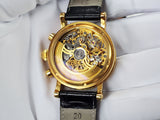 ChronoSwiss Opus Chronograph Skeleton 18k Gold CH 7521 Near-NOS Rose Patina Full Set