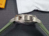 Panerai Luminor Submersible PAM 25 Titanium AntiMagnetic OP 6639 00025 Waffle Dial Rubber Straps