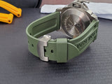 Panerai Luminor Submersible PAM 25 Titanium AntiMagnetic OP 6639 00025 Waffle Dial Rubber Straps