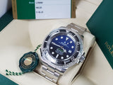 Rolex James Cameron 126660 Deepsea D-Blue Sea-Dweller Discontinued Full Set NOS Stickers