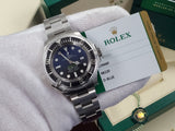 Rolex James Cameron 126660 Deepsea D-Blue Sea-Dweller Discontinued Full Set NOS Stickers